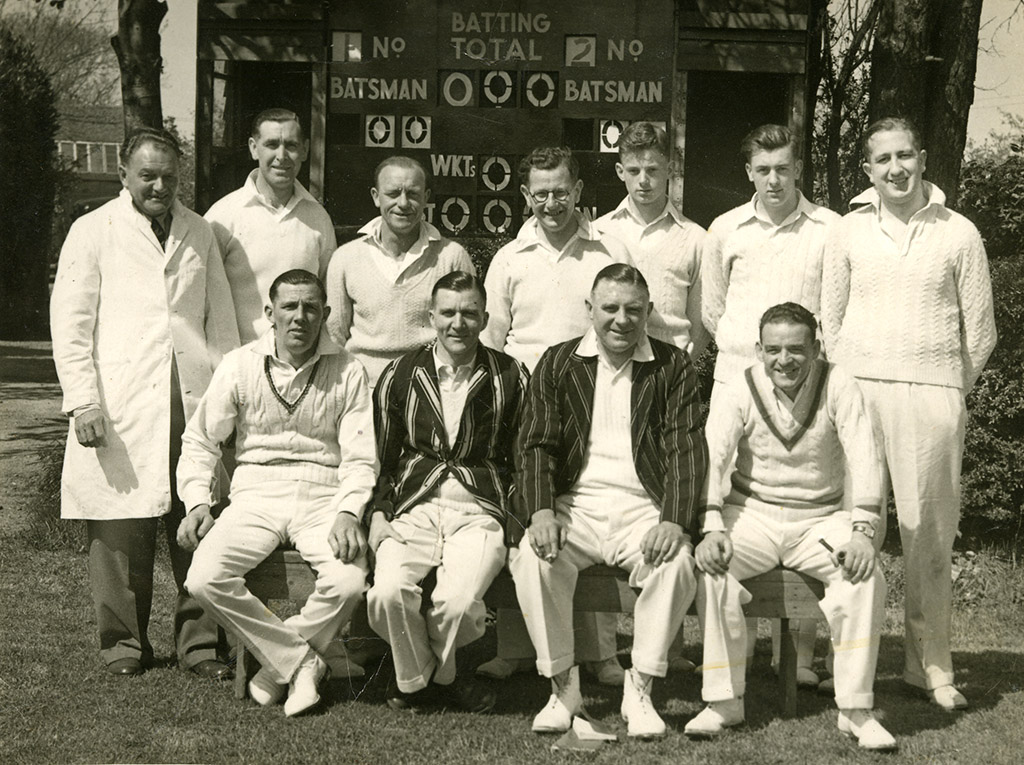 H&TCC Saturday 1st XI – 1954