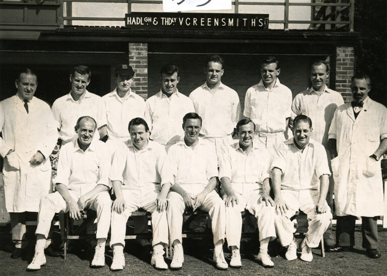 Hadleigh & Thundersley Cricket Club XI Bill Greensmith’s Benefit Match 1963