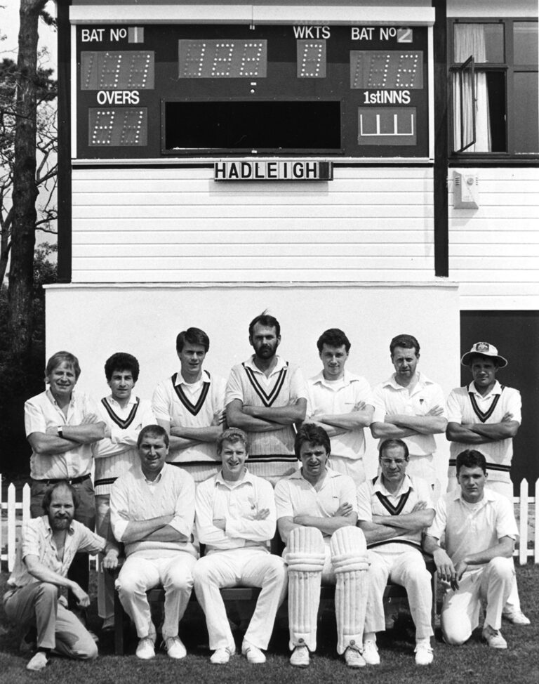 Hadleigh & Thundersley Cricket Club Saturday 1st XI 1989