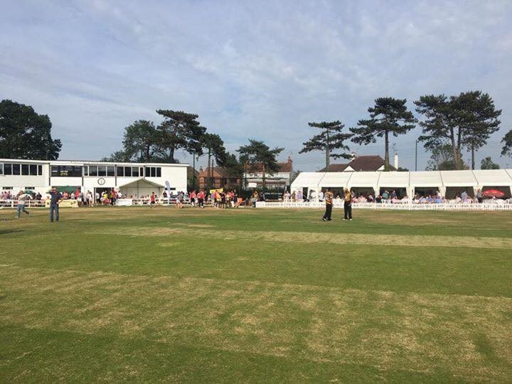 John Burrows photo on Lashings match day